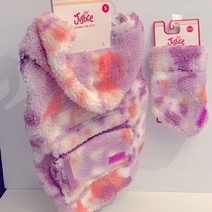 2-Piece Set: Cute Justice Pet Hoodie + Bandana🐩🐾🐶